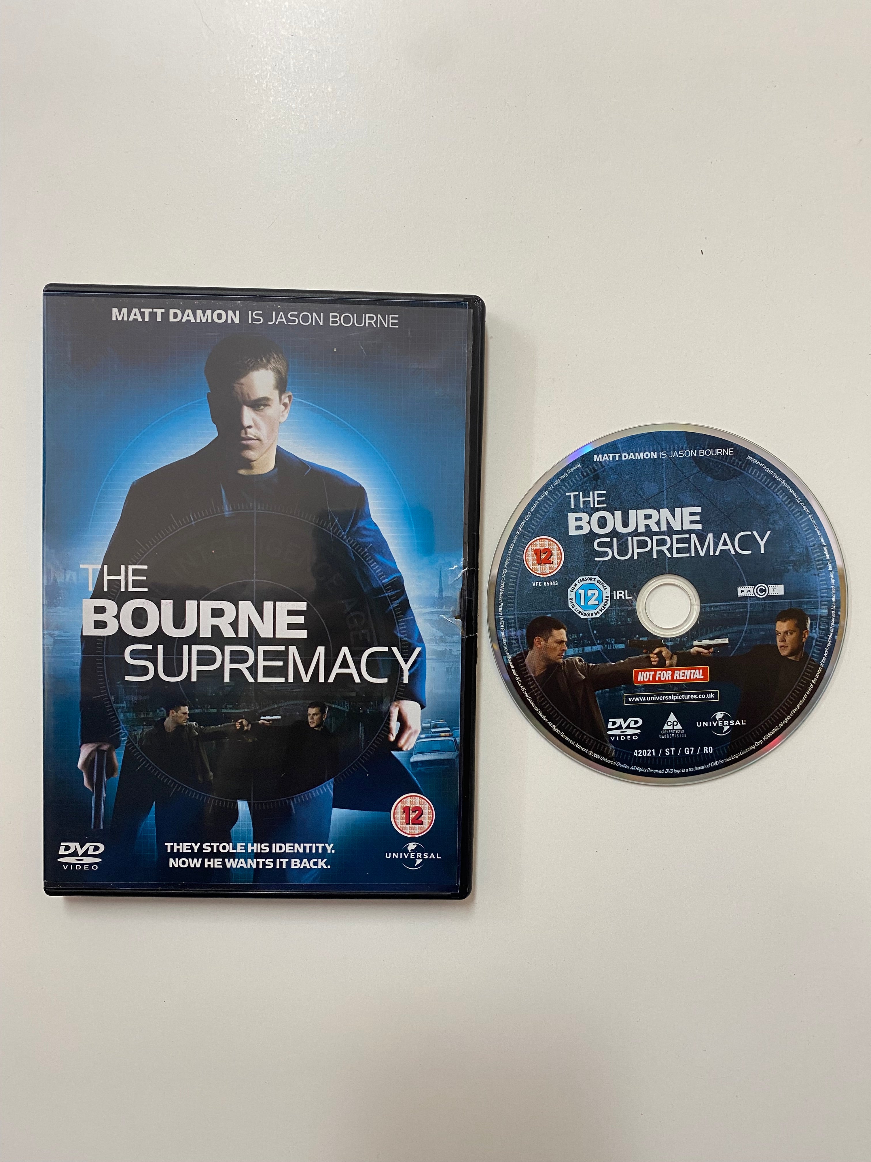 The Bourne Supremacy DVD - Pre-owned