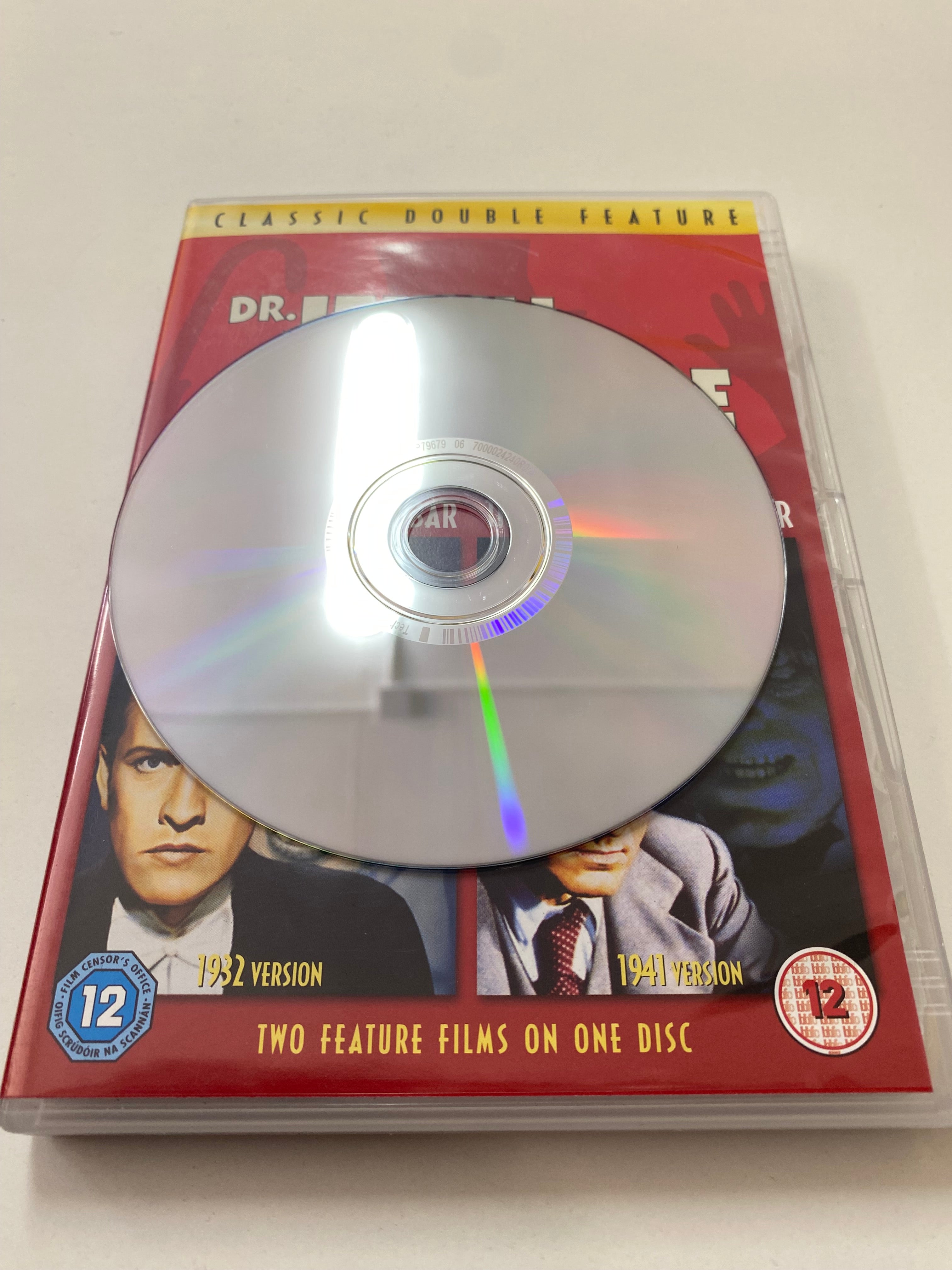 Dr Jekyll and Mr Hyde 1932 Version and 1941 Version DVD - Pre-owned