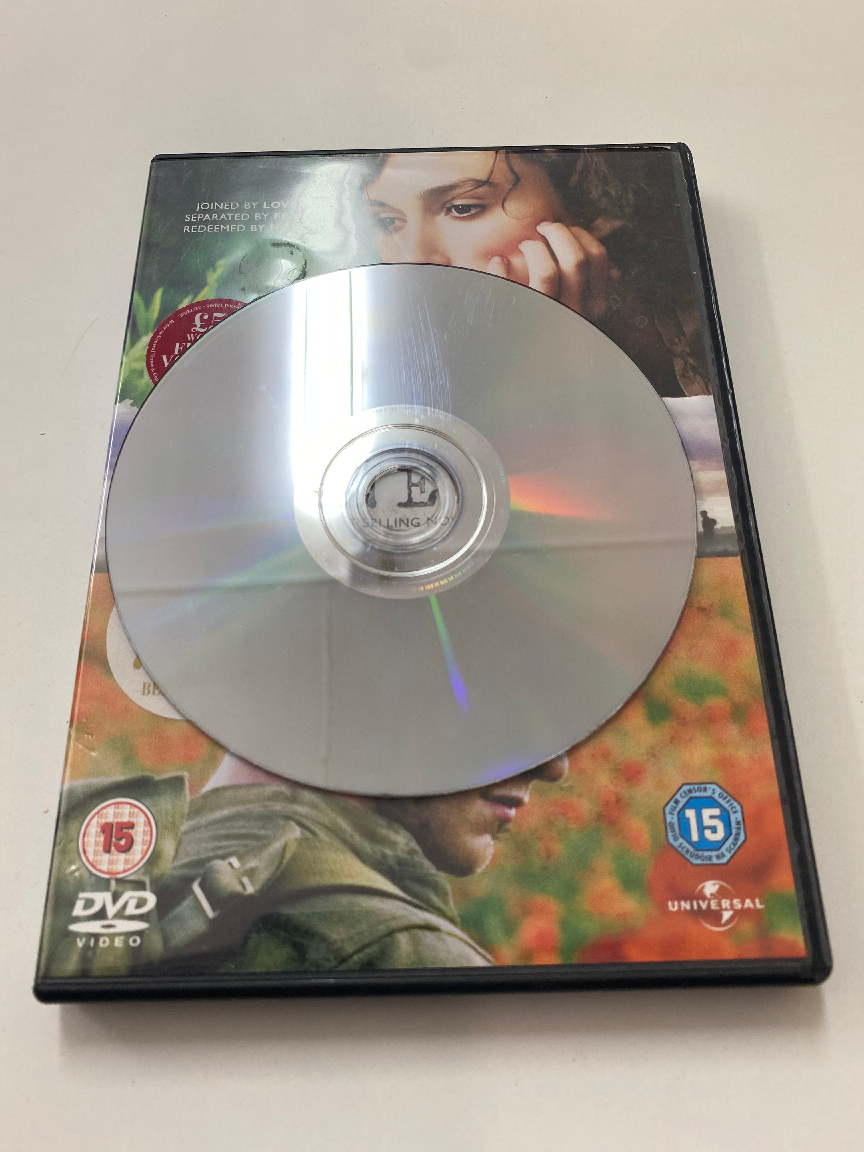 Atonement DVD - Pre-owned
