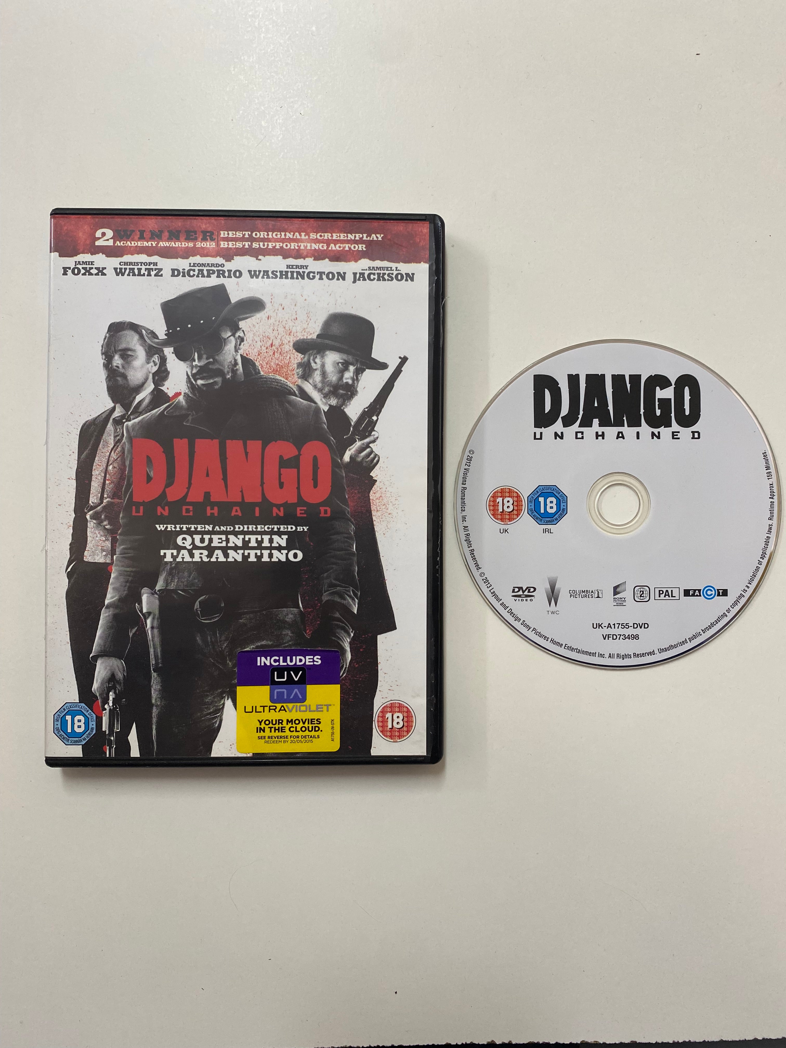 Django Unchained DVD - Pre-owned