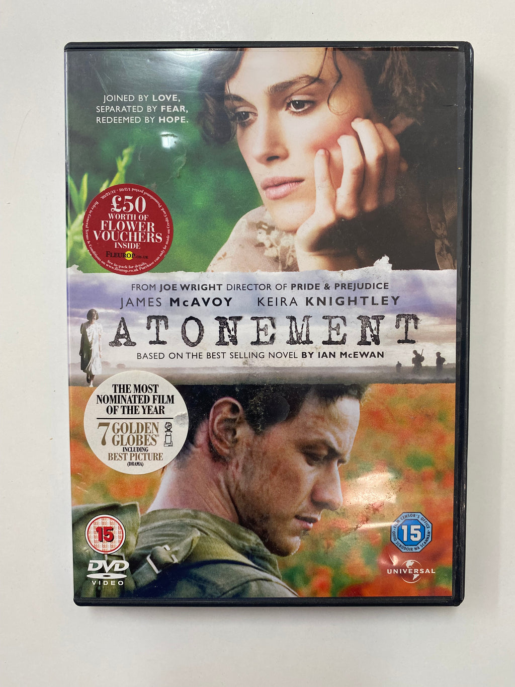 Atonement DVD - Pre-owned