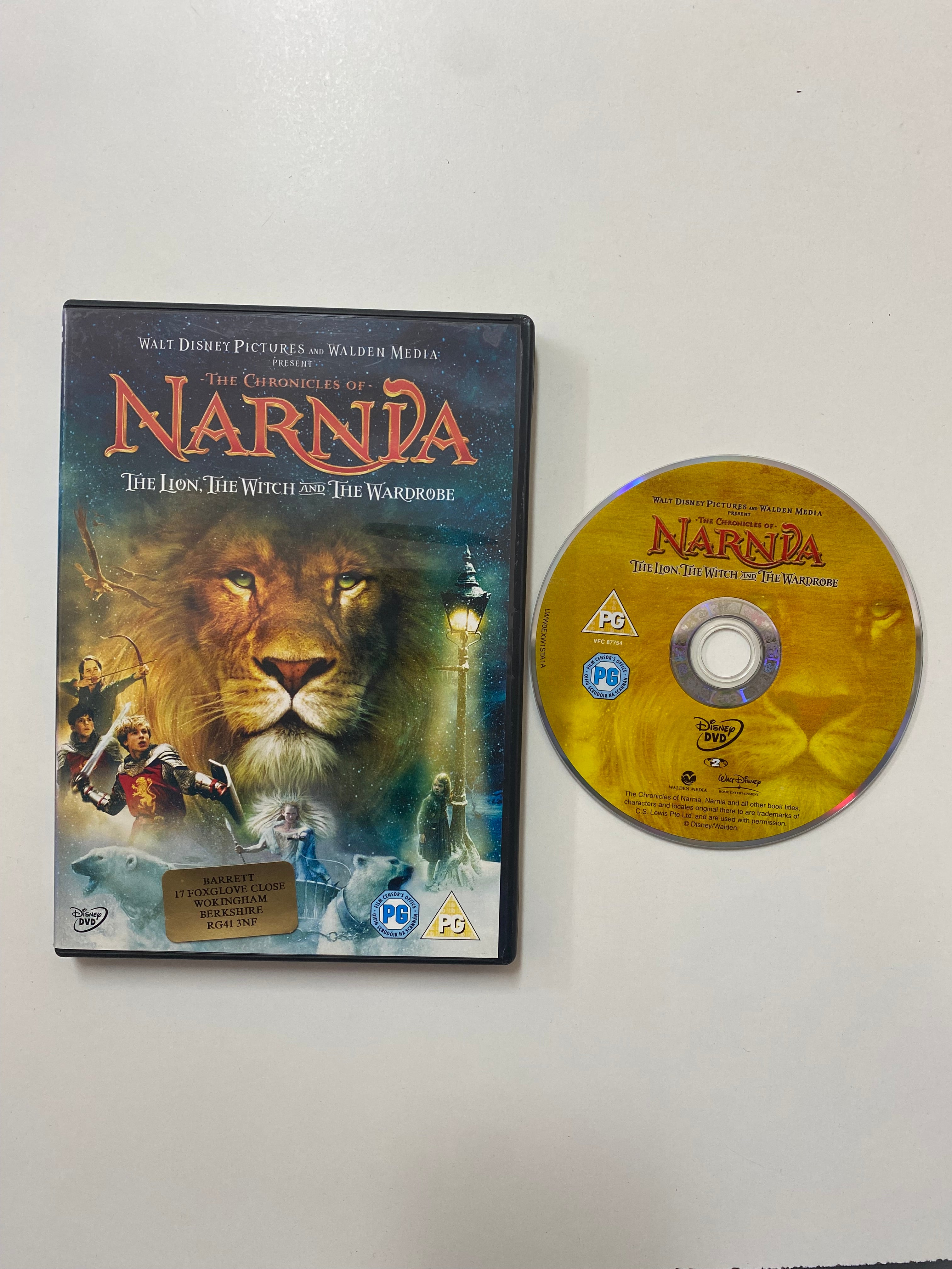 The Chronicles of Narnia: The Lion, the Witch and the Wardrobe DVD - Pre-owned