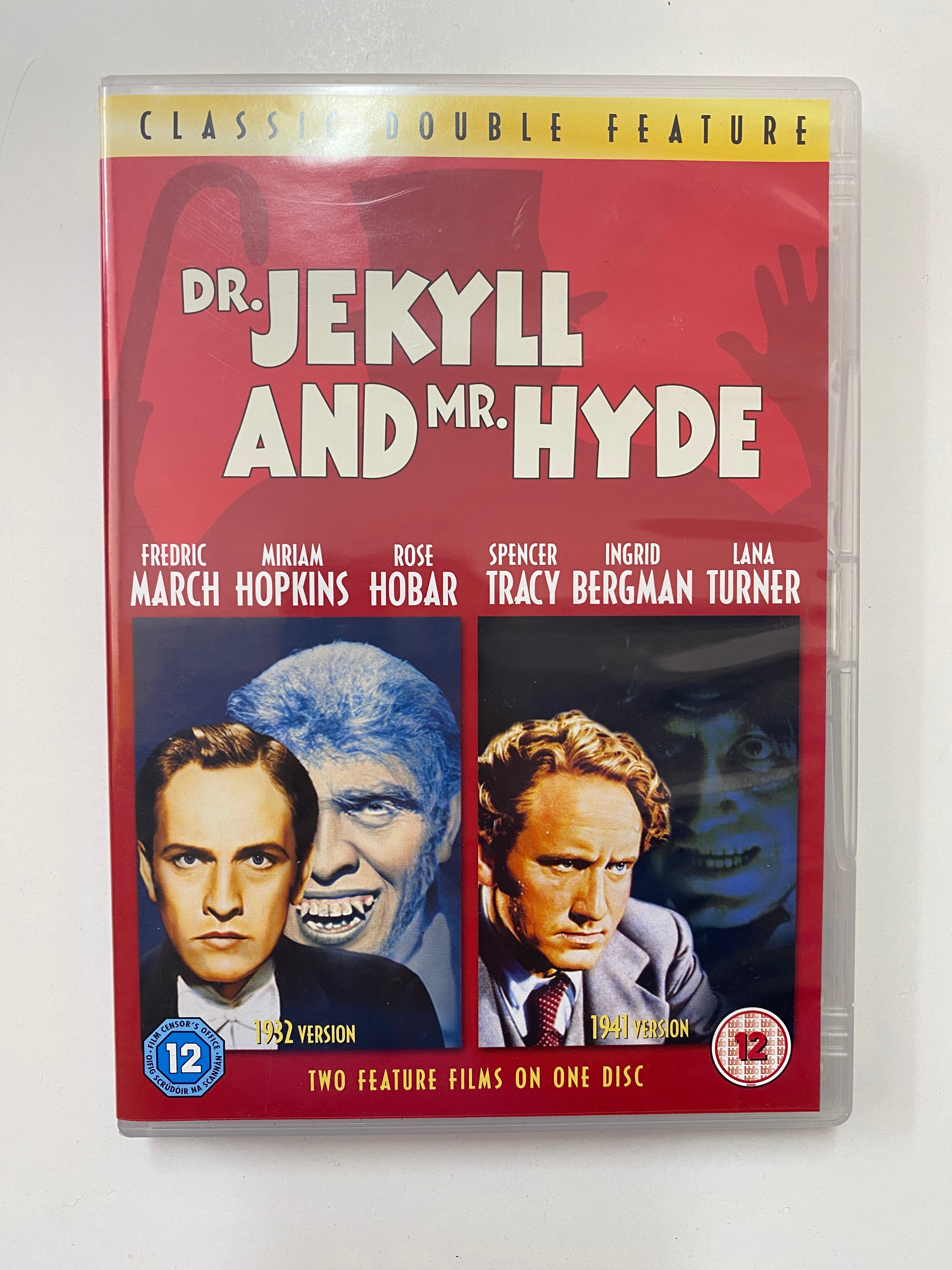 Dr Jekyll and Mr Hyde 1932 Version and 1941 Version DVD - Pre-owned