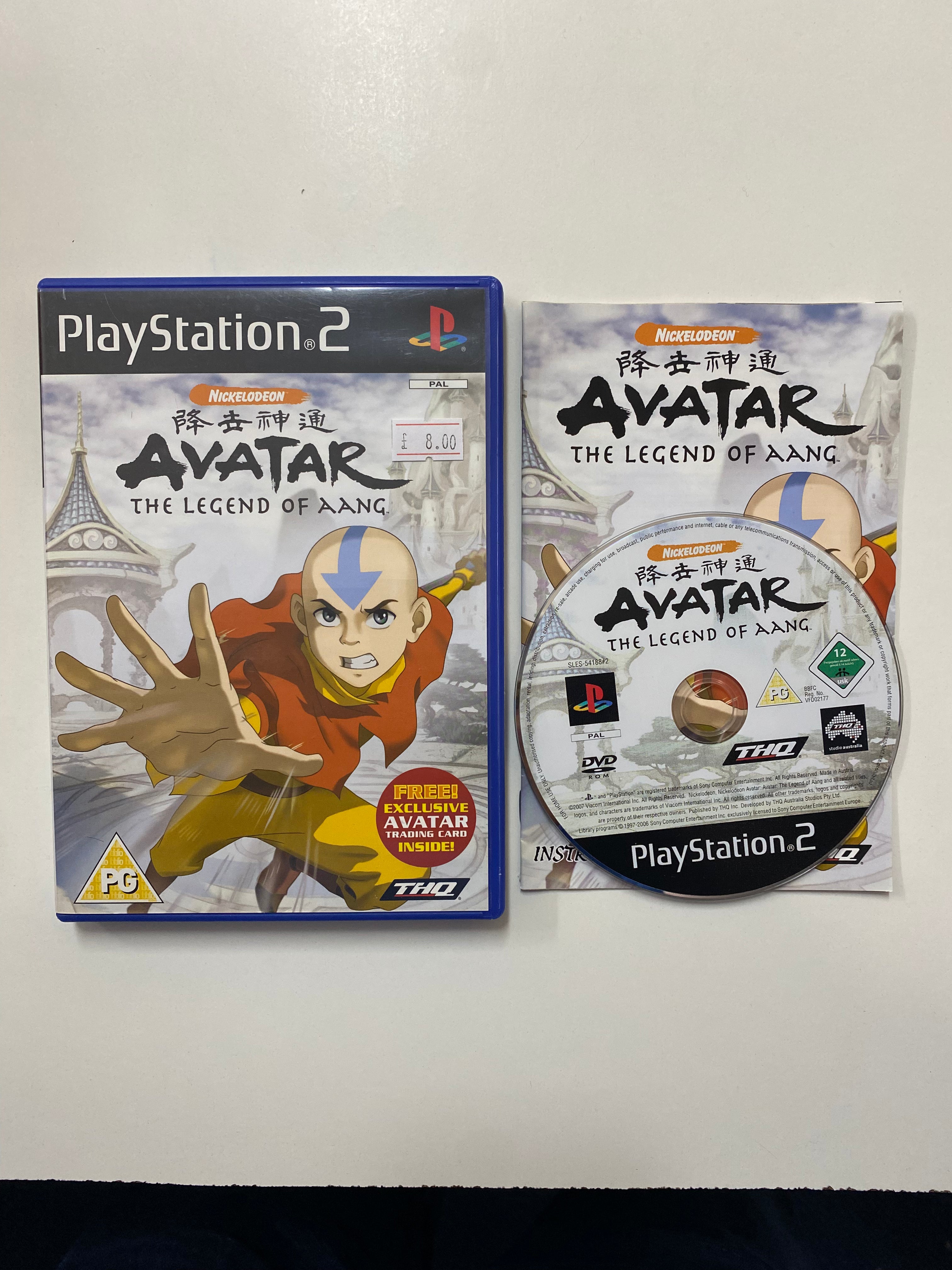 PlayStation PS2 - Avatar The Legend Of Aang