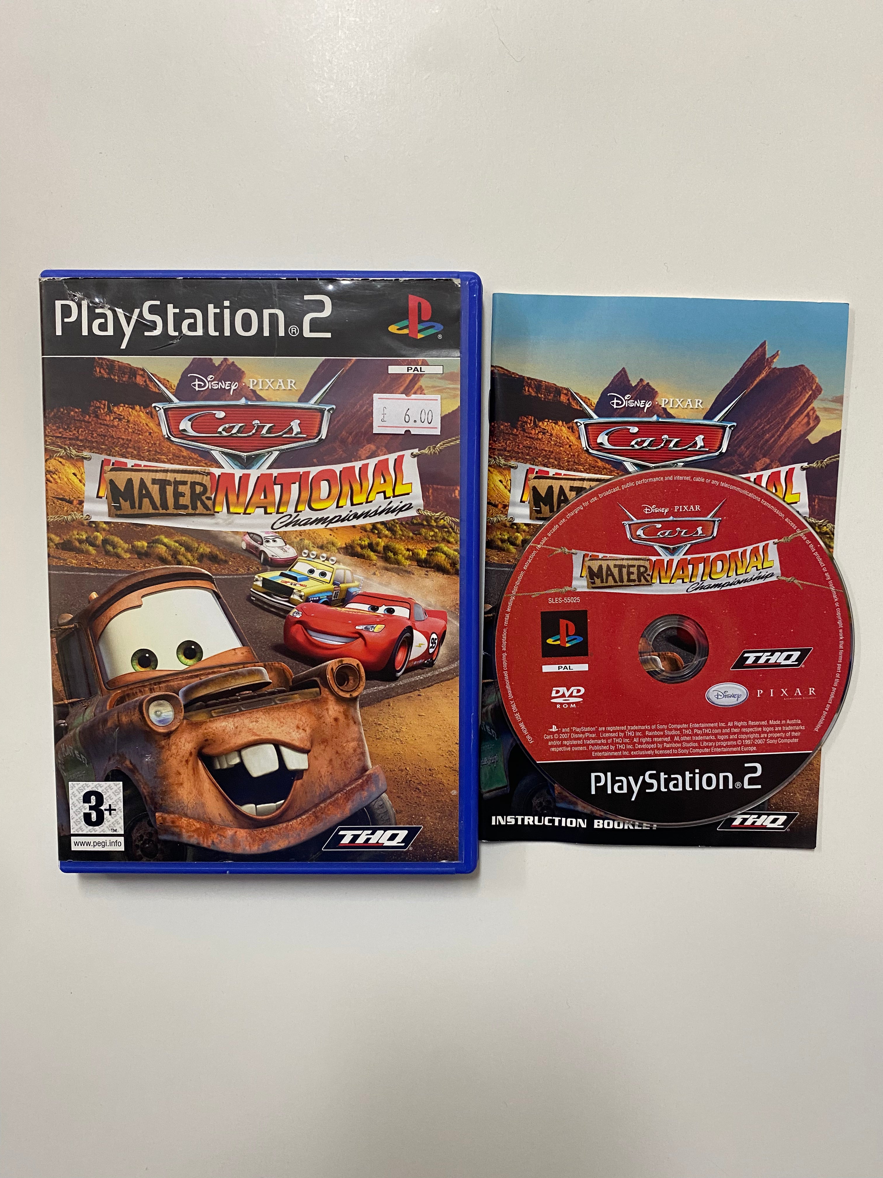 PlayStation PS2 - Disney Pixar Cars Mater-national