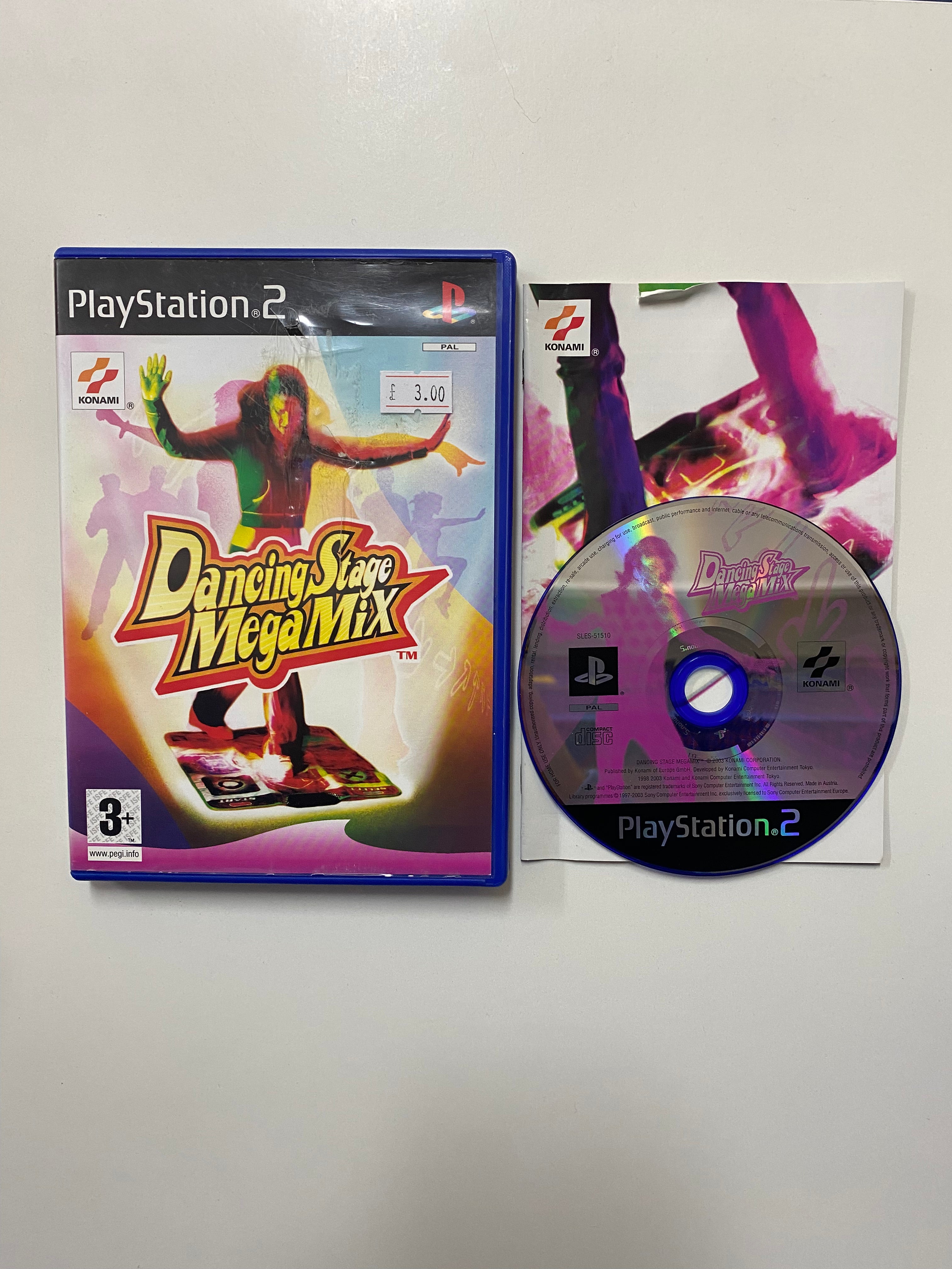 PlayStation PS2 - Dancing Stage Mega Mix