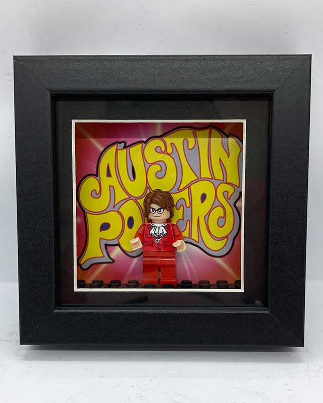 Mini Figure Frame - Austin Powers (Red Suit) - Single