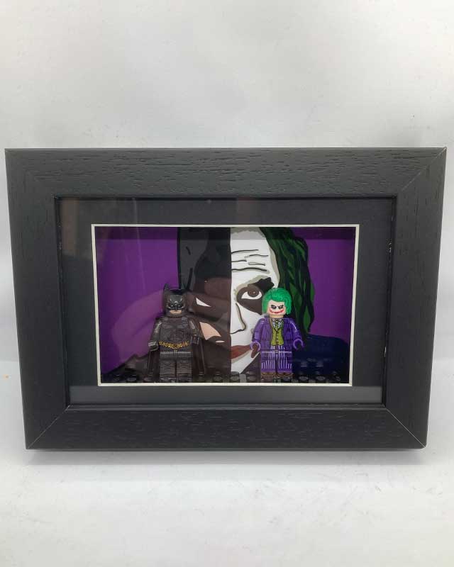 Mini Figure Frame - Batman and Joker - Duo