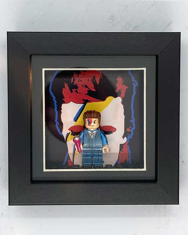 Mini Figure Frame - David Bowie - Single