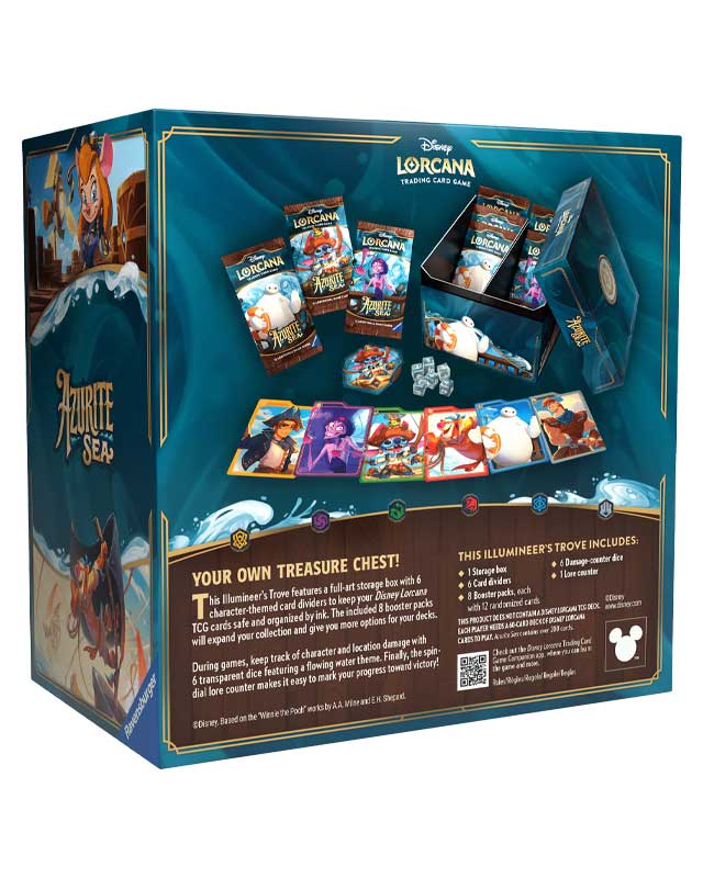 Disney Lorcana TCG: Azurite Sea Illumineer's Trove (Set 6)
