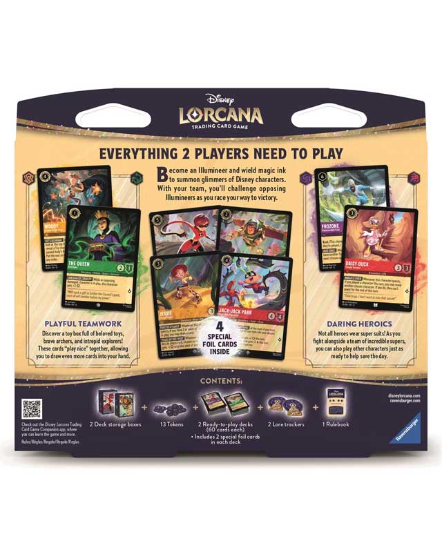 Disney Lorcana TCG: Wilds Unknown 2-Player Starter Set (Set 12)