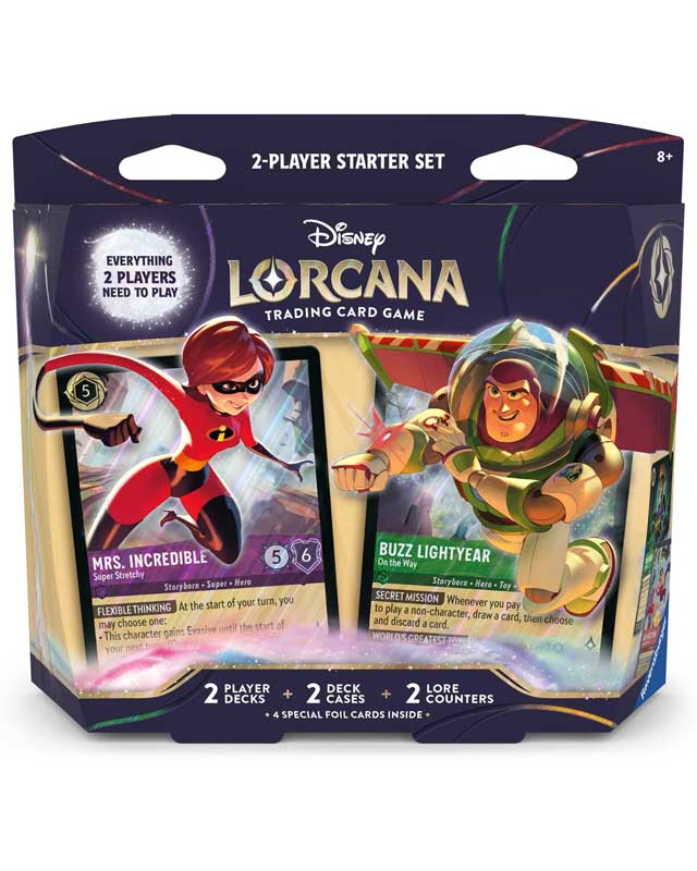 Disney Lorcana TCG: Wilds Unknown 2-Player Starter Set (Set 12)