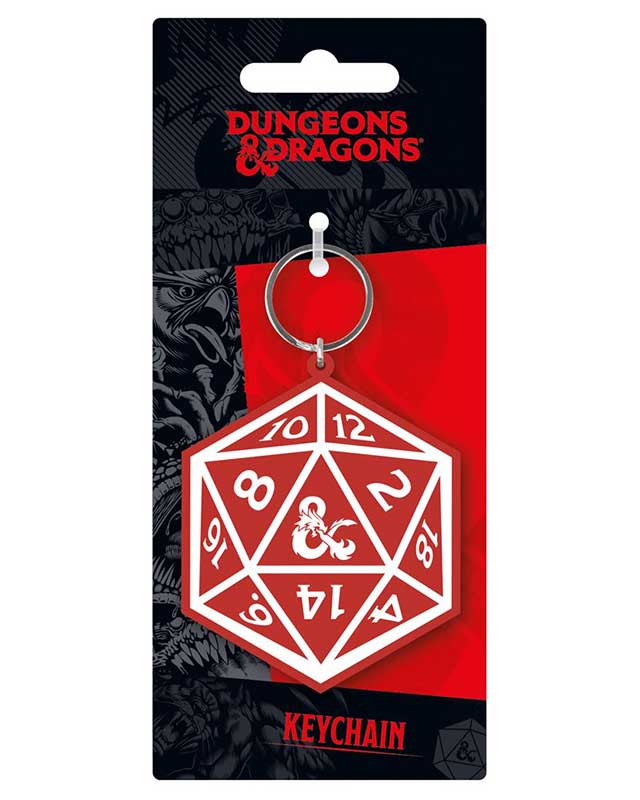 Dungeons & Dragons PVC Keychain - Dice