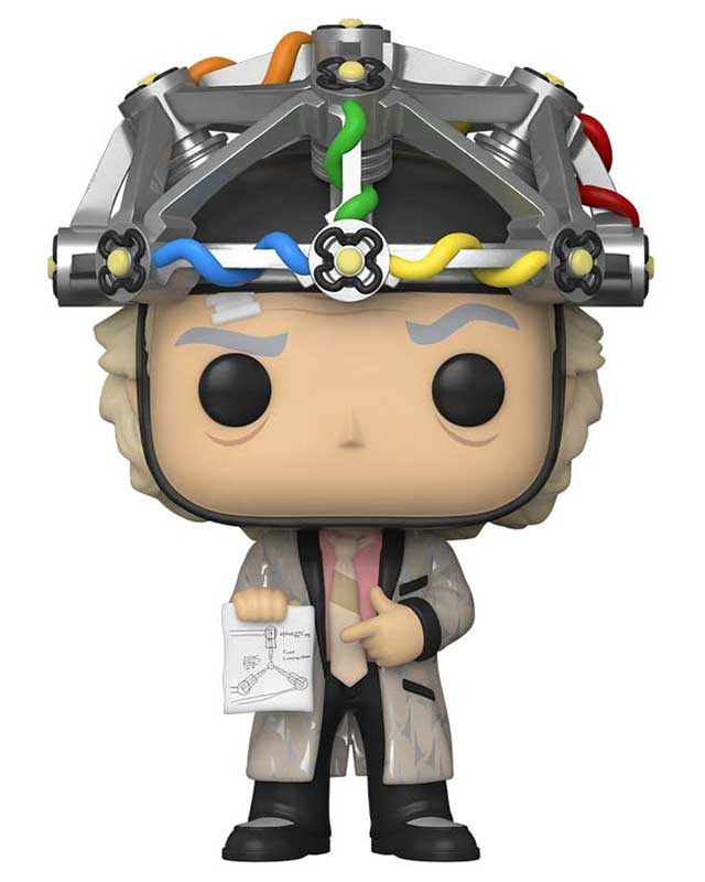 Doc Brown with Helmet #959 - Back to the Future - Funko Pop! Vinyl Figure