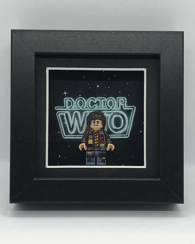 Mini Figure Frame - Doctor Who 4th Doctor - Single