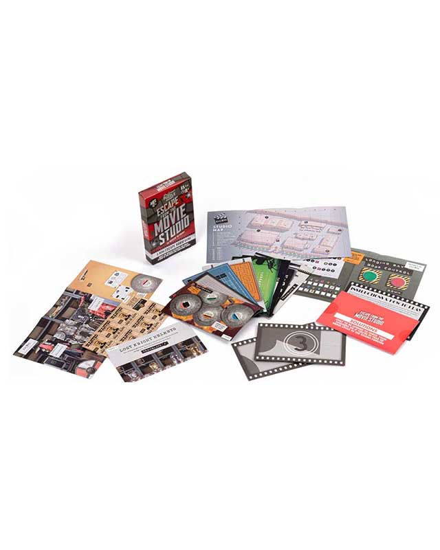 Escape From the Movie Studio - Tabletop Escape Room Game