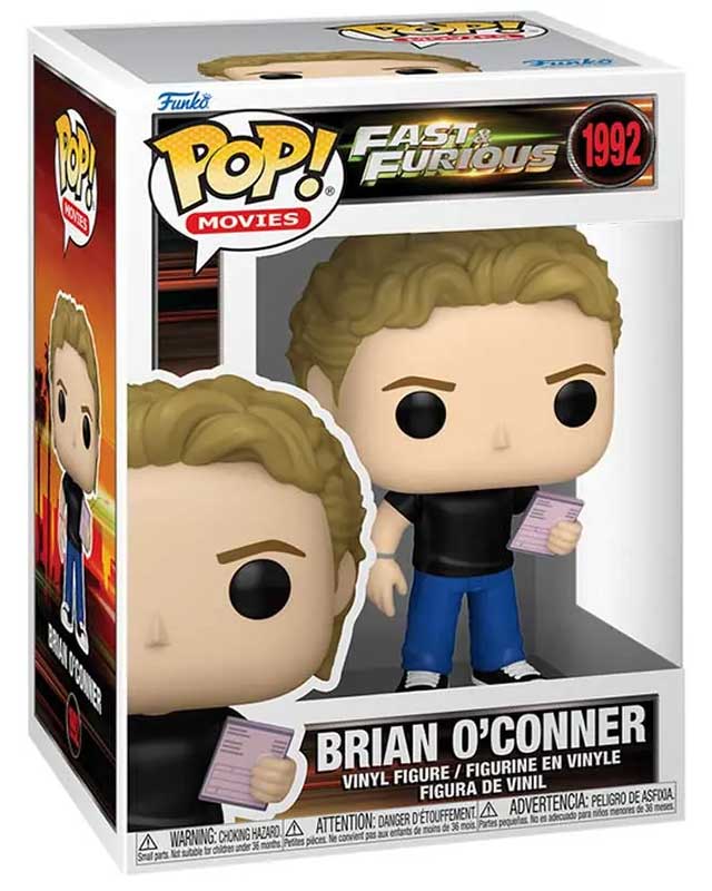 Brian O'Conner #1992 - Fast & Furious 25th Anniversary - Funko Pop! Vinyl Figure