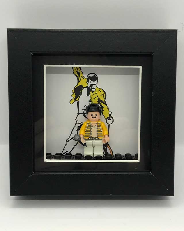 Mini Figure Frame - Freddie Mercury - Single