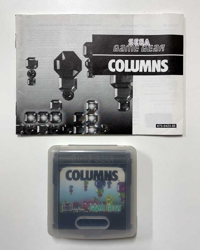 Sega Game Gear - Columns - Unboxed