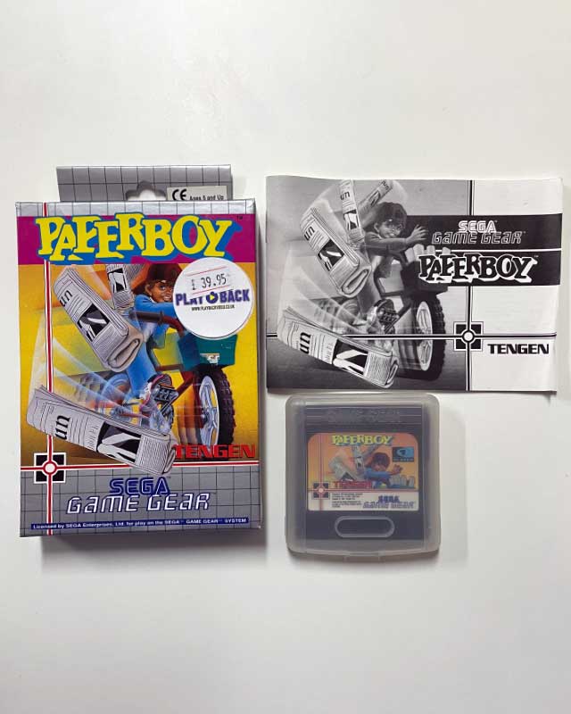 Sega Game Gear - Paperboy