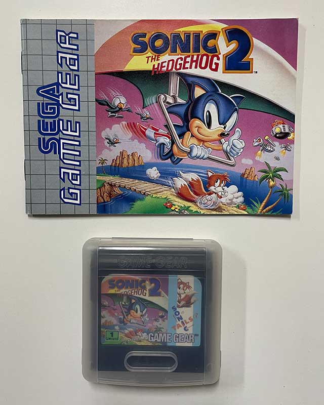 Sega Game Gear - Sonic the Hedgehog 2 - Unboxed