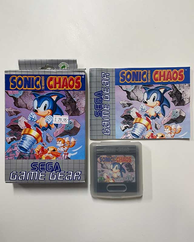 Sega Game Gear - Sonic the Hedgehog Chaos - Boxed