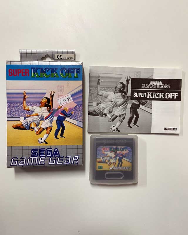 Sega Game Gear - Super Kick Off - Boxed