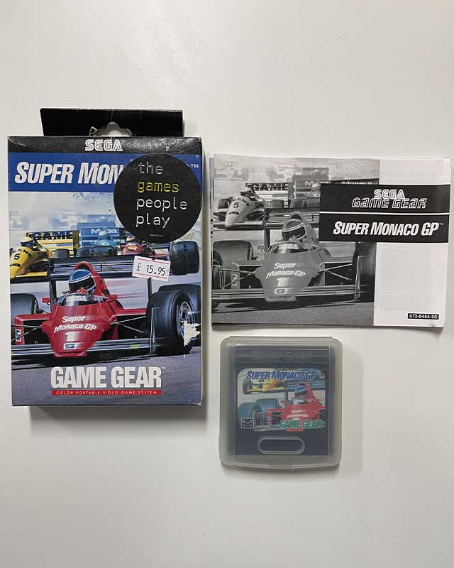 Sega Game Gear - Super Monaco GP - Boxed