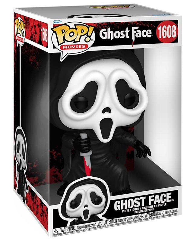 Ghost Face #1608 - Scream Movie - Jumbo Funko Pop! Vinyl Figure