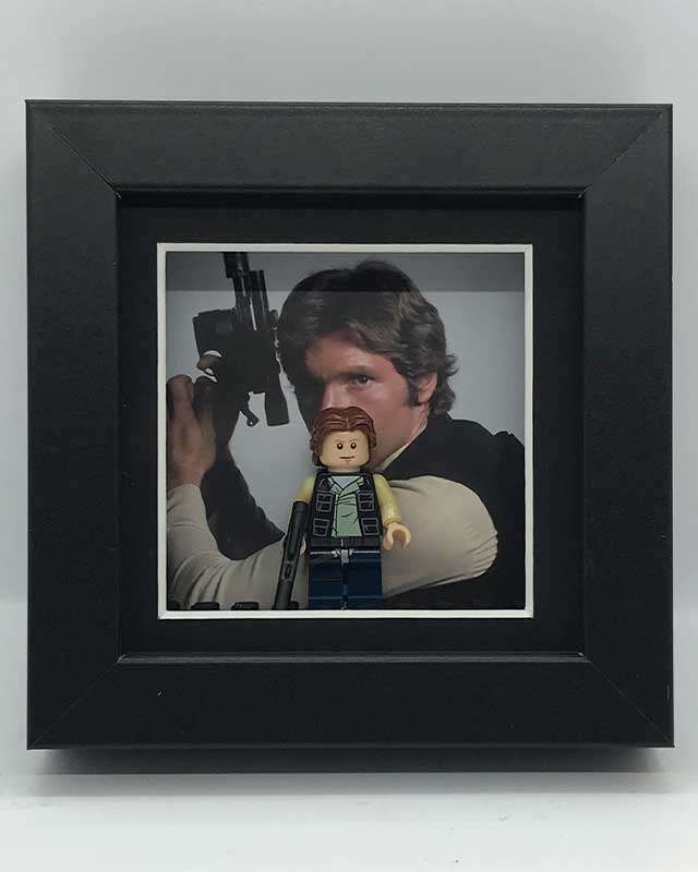 Mini Figure Frame - Han Solo - Single