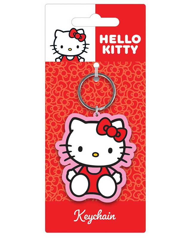 Hello Kitty PVC Keychain - Pose