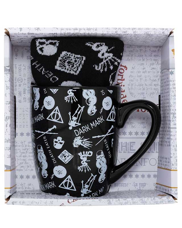 Harry Potter Mug and Socks Set - Dark Arts