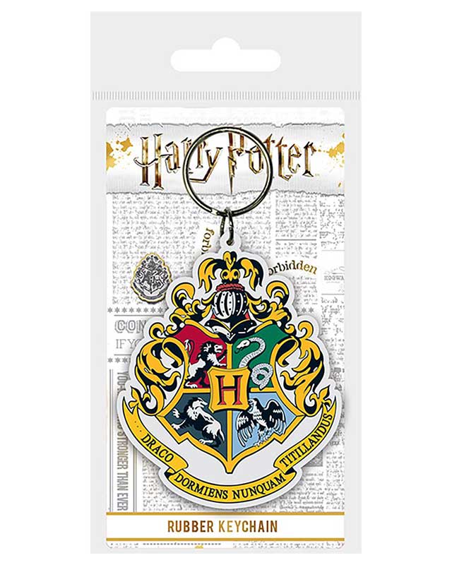 Harry Potter PVC Keychain - Hogwarts Crest