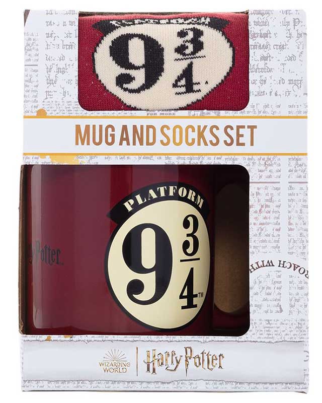 Harry Potter Mug and Socks Set - Platform 9 3/4