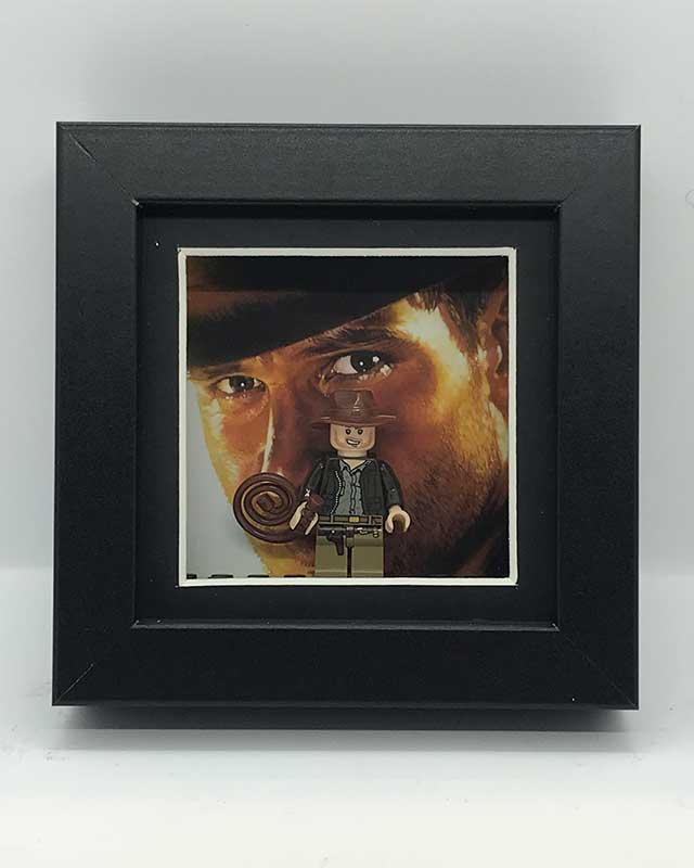 Mini Figure Frame - Indiana Jones - Single
