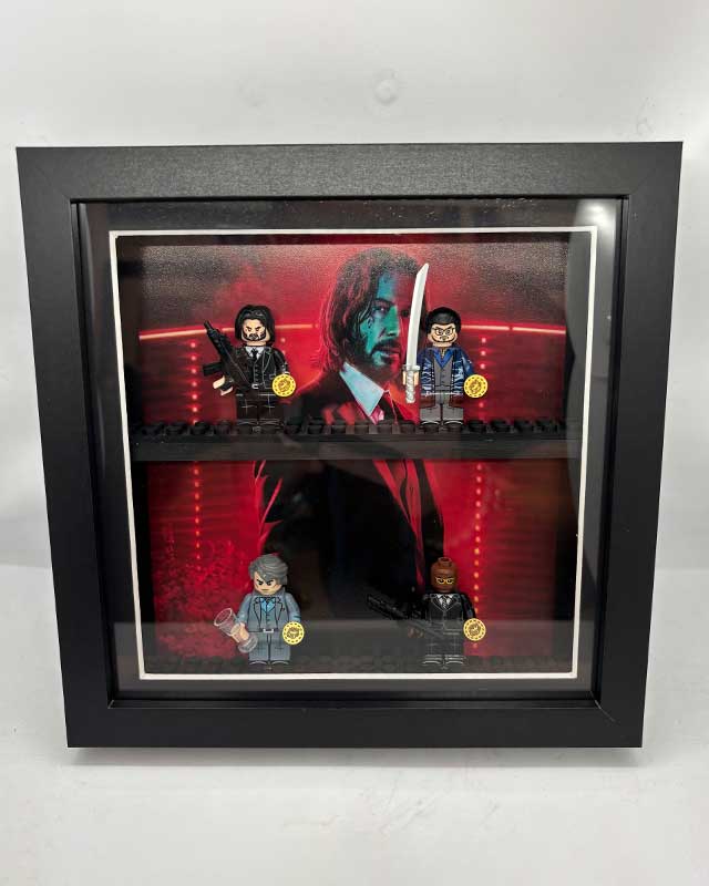 Mini Figure Frame - John Wick - Quad