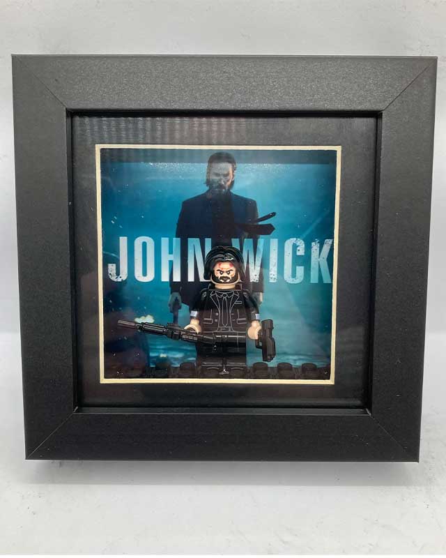 Mini Figure Frame - John Wick - Single