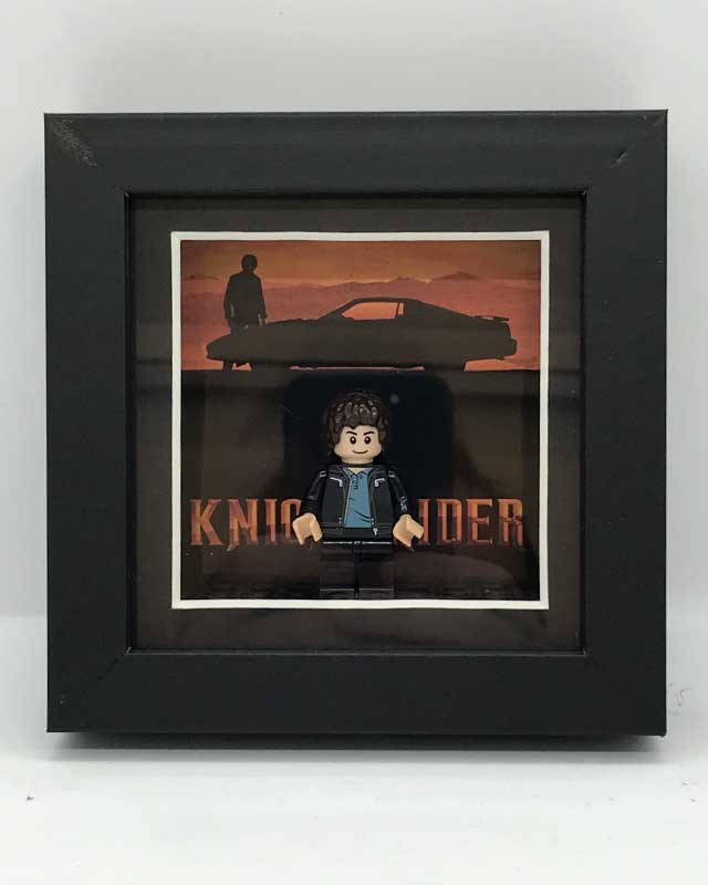 Mini Figure Frame - Knightrider - Single