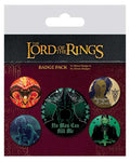 Lord of the Rings 5-Piece Badge Pack - Be Bold