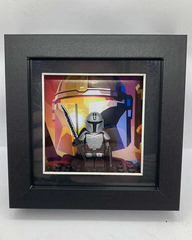 Mini Figure Frame - The Mandalorian - Single