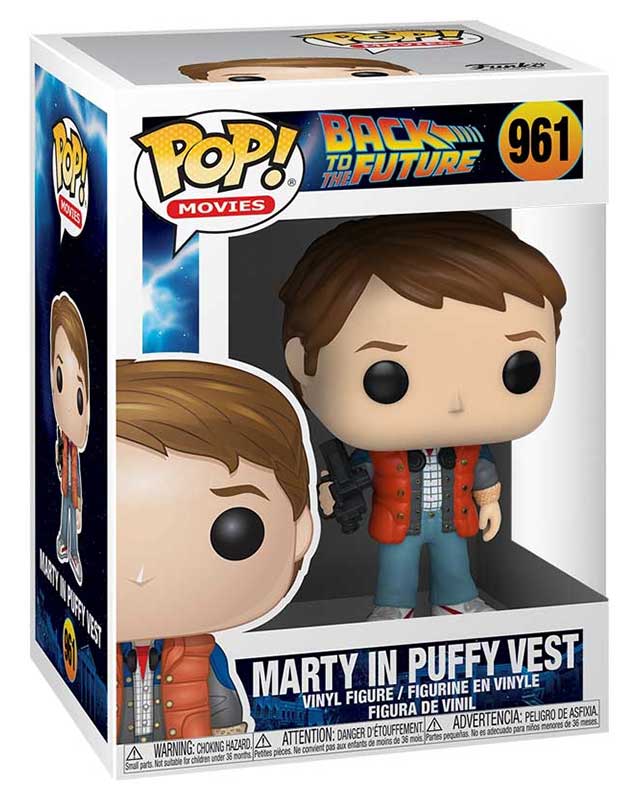 Marty McFly Puffy Vest #961 - Back to the Future - Funko Pop! Vinyl Figure