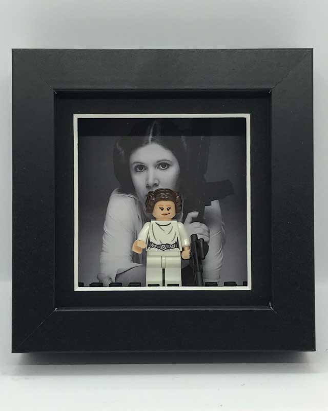 Mini Figure Frame - Princess Leia - Single