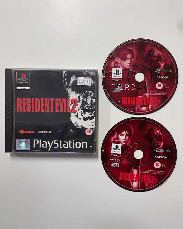 PlayStation PS1 - Resident Evil 2 Two Disc Game