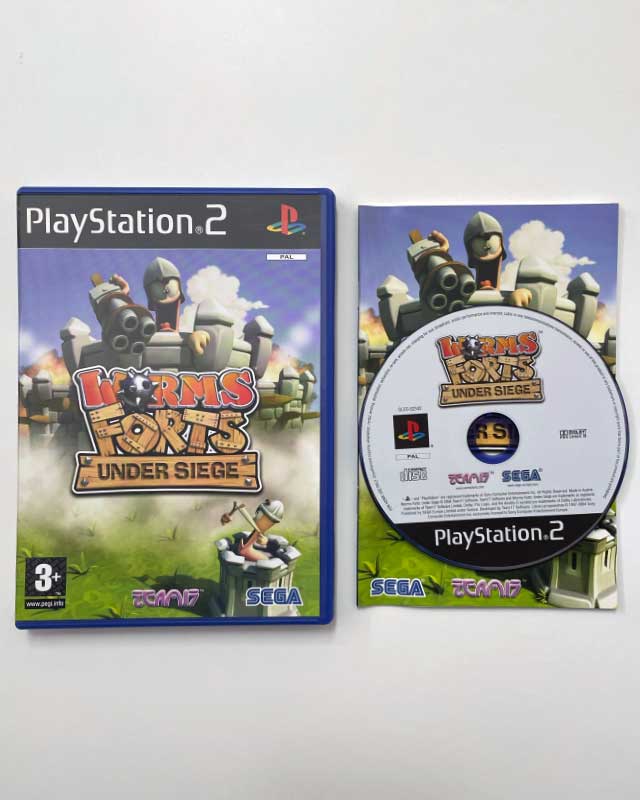 PlayStation PS2 - Worms Forts: Under Seige