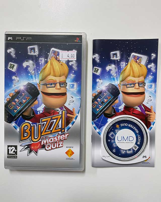 Sony PSP Game - Buzz! Master Quiz