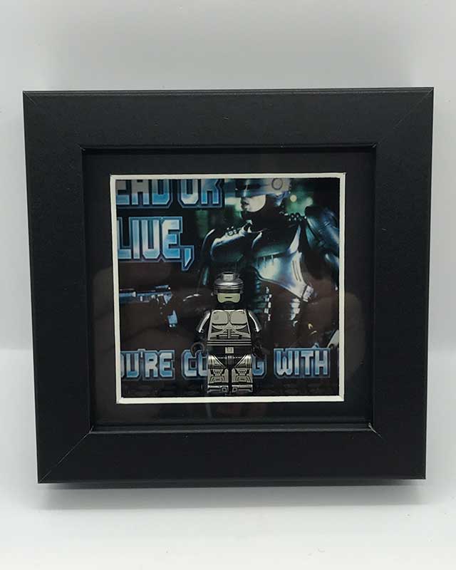 Mini Figure Frame - Robocop - Single