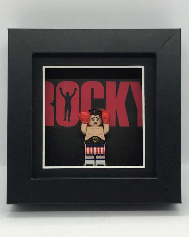 Mini Figure Frame - Rocky - Single
