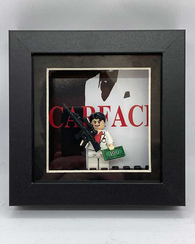 Mini Figure Frame - Scarface - Single