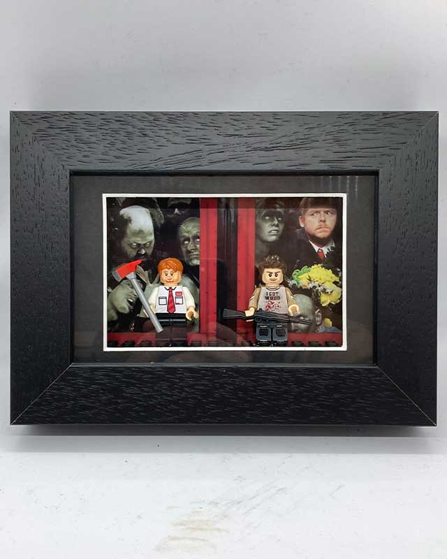 Mini Figure Frame - Shaun of the Dead - Duo