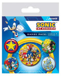 Sonic the Hedeghog 5-Piece Badge Pack - Speed Team